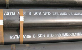 Astm a106 b SCH STD 219.1mm * 8.18mm